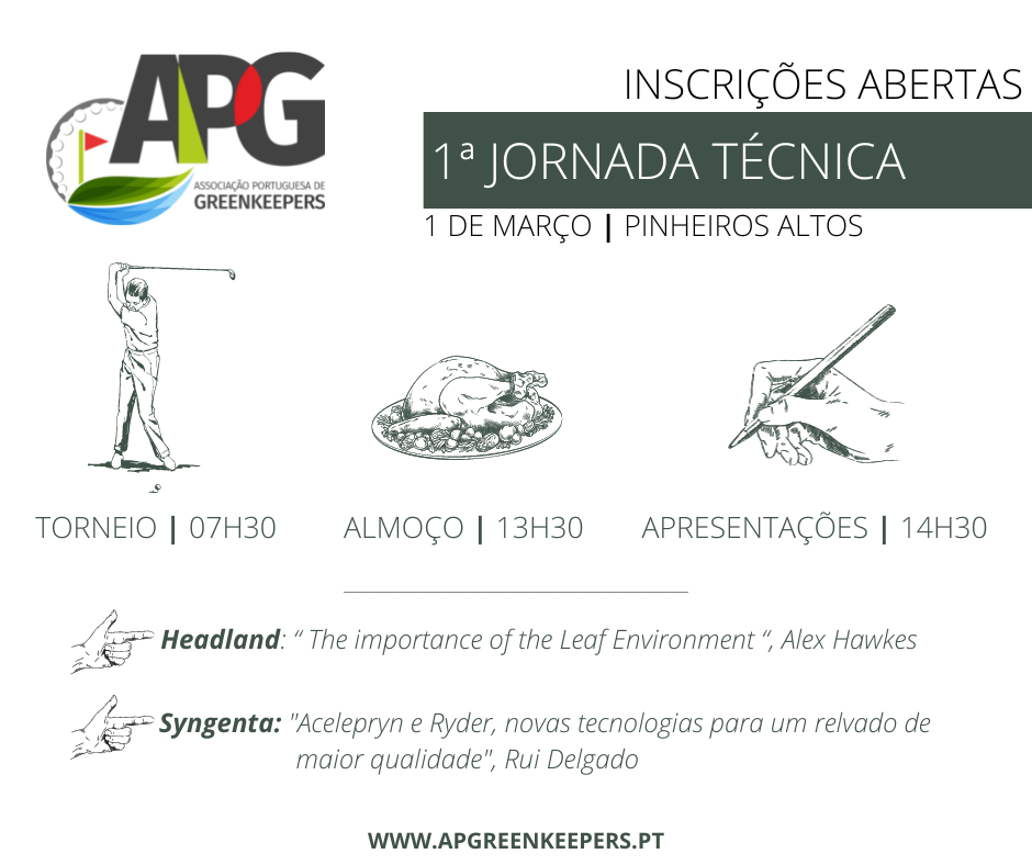 1ª Jornada Técnica APG 2023